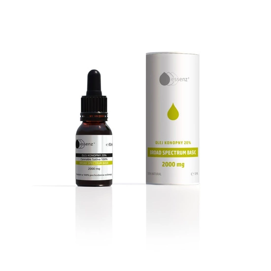 Basic Broad Spectrum Hemp Oil 20% 2000 mg 10 ml