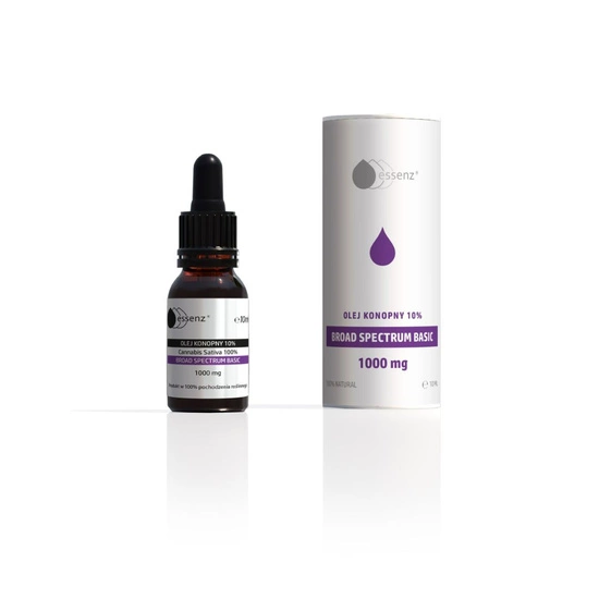 Basic Broad Spectrum Hemp Oil 10% 1000 mg 10 ml