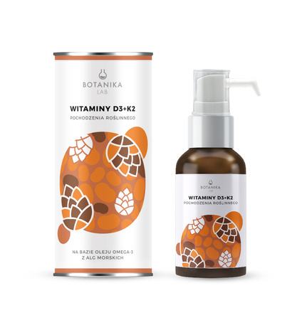 Vitamin D3+K2 of plant origin 20ml