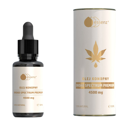 Broad spectrum premium hemp oil 4500 mg 30ml