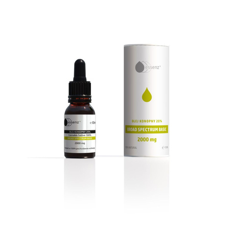 Basic Broad Spectrum Hemp Oil 20% 2000 mg 10 ml