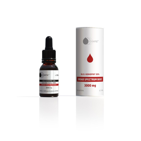 Basic Broad Spectrum Hemp Oil 30% 3000 mg 10 ml