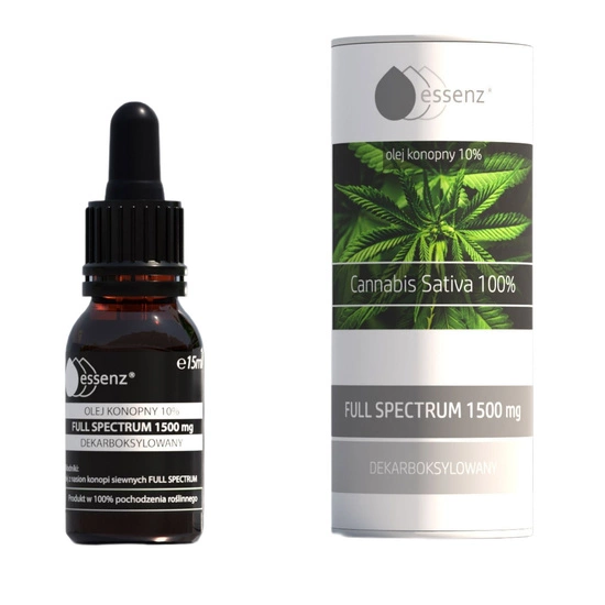 Olej konopny 10% dekarboksylowany 15 ml