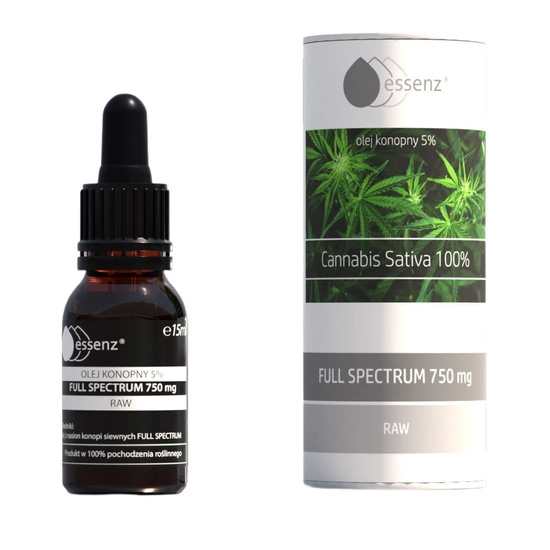 Olej konopny 5% dekarboksylowany 15 ml